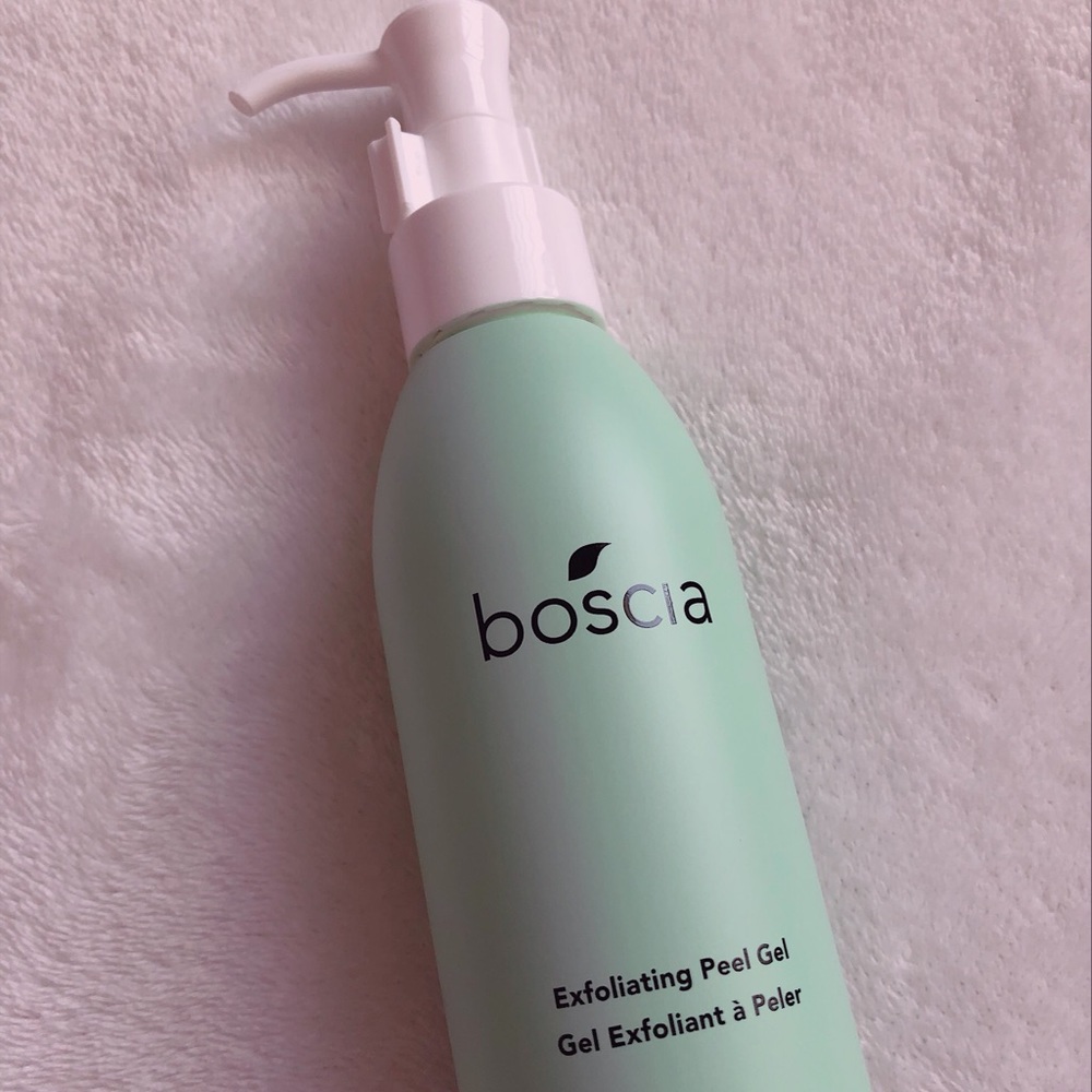 ❁ new: boscia exfoliating peel gel